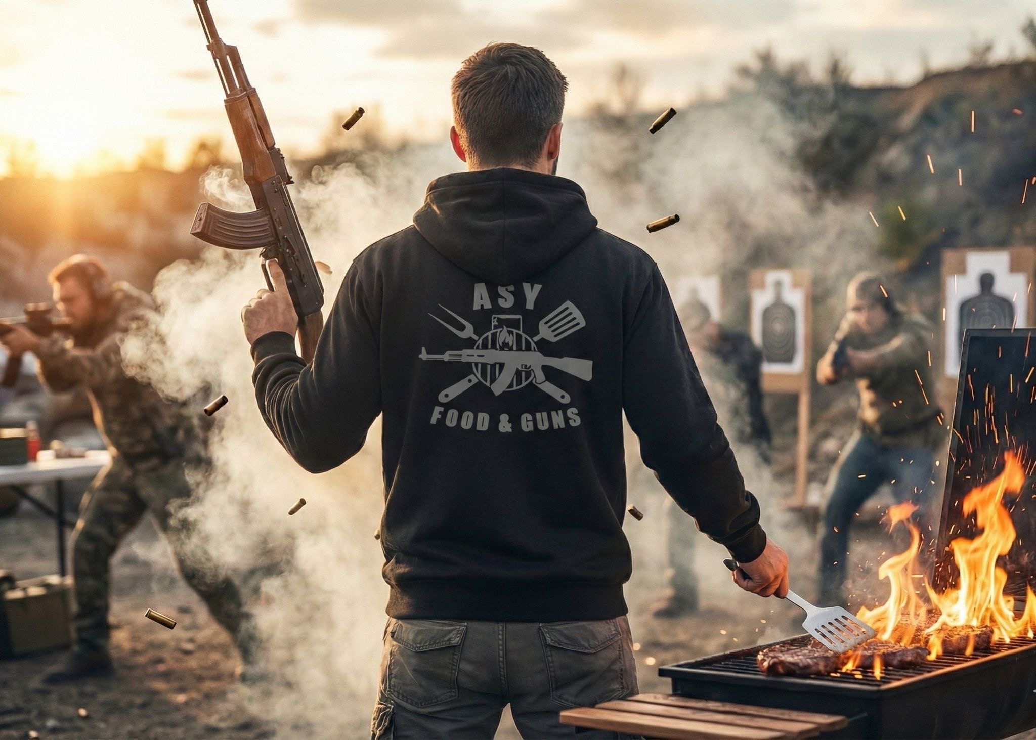 Czarna Bluza ASY - obrazek 2