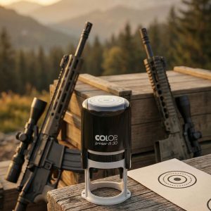 Pieczątka strzelecka 1 MOA / 100 metrów