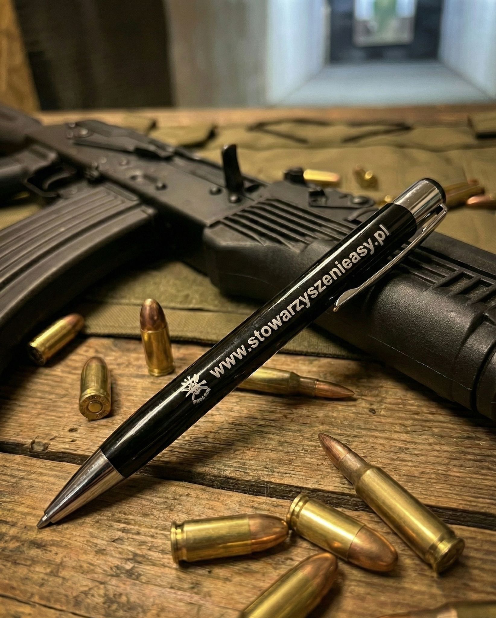 Długopis Prezesa, czarny, wkład niebieski - obrazek 2